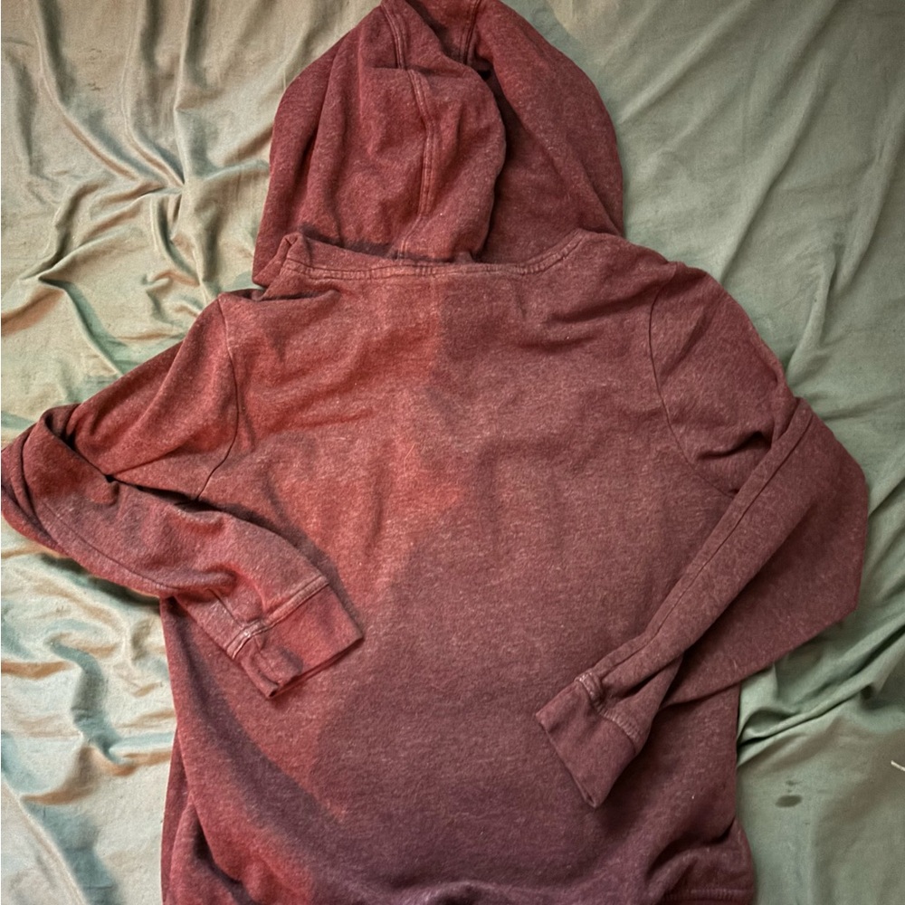 Burgundy Nike Hoodie